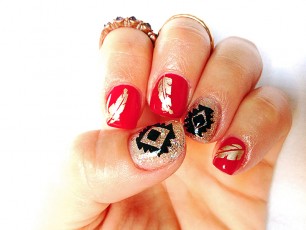 gel-with-tribal-nail-art