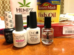 My Top 5 Favorite Nail Products--Hempz Moisterizer, Fish Oil, Seche Vite, Star Pro Foot File, Soak Off Gel Polish