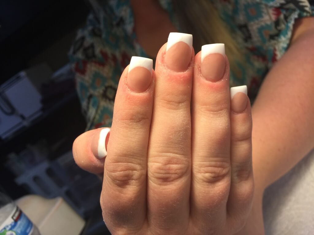 Reverse French Manicure Tutorial — How to Do a Half Moon Manicure