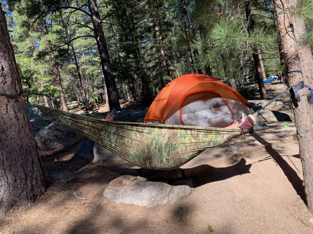 camo camping hammock